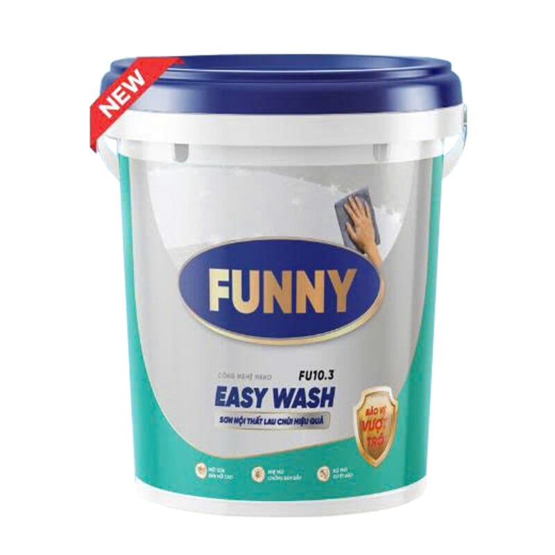 Sơn Nội Thất Lau Chùi Hiệu Quả FU10.3-22KG